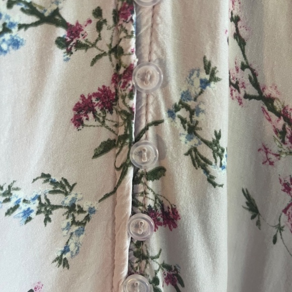 JAASE  Lilac Pink Floral Button Front Maxi Dress SZ: M/L - Picture 12 of 15